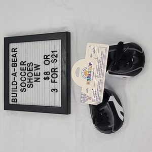 3/$21 NWT BUILD-A-BEAR Soccer Cleats for plush figures
